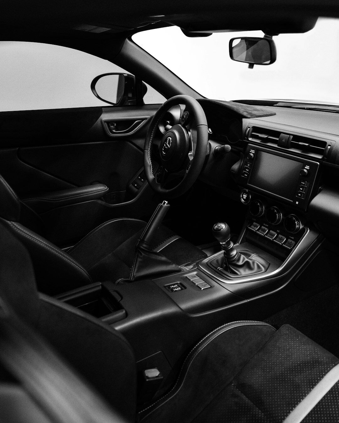 fast car interior