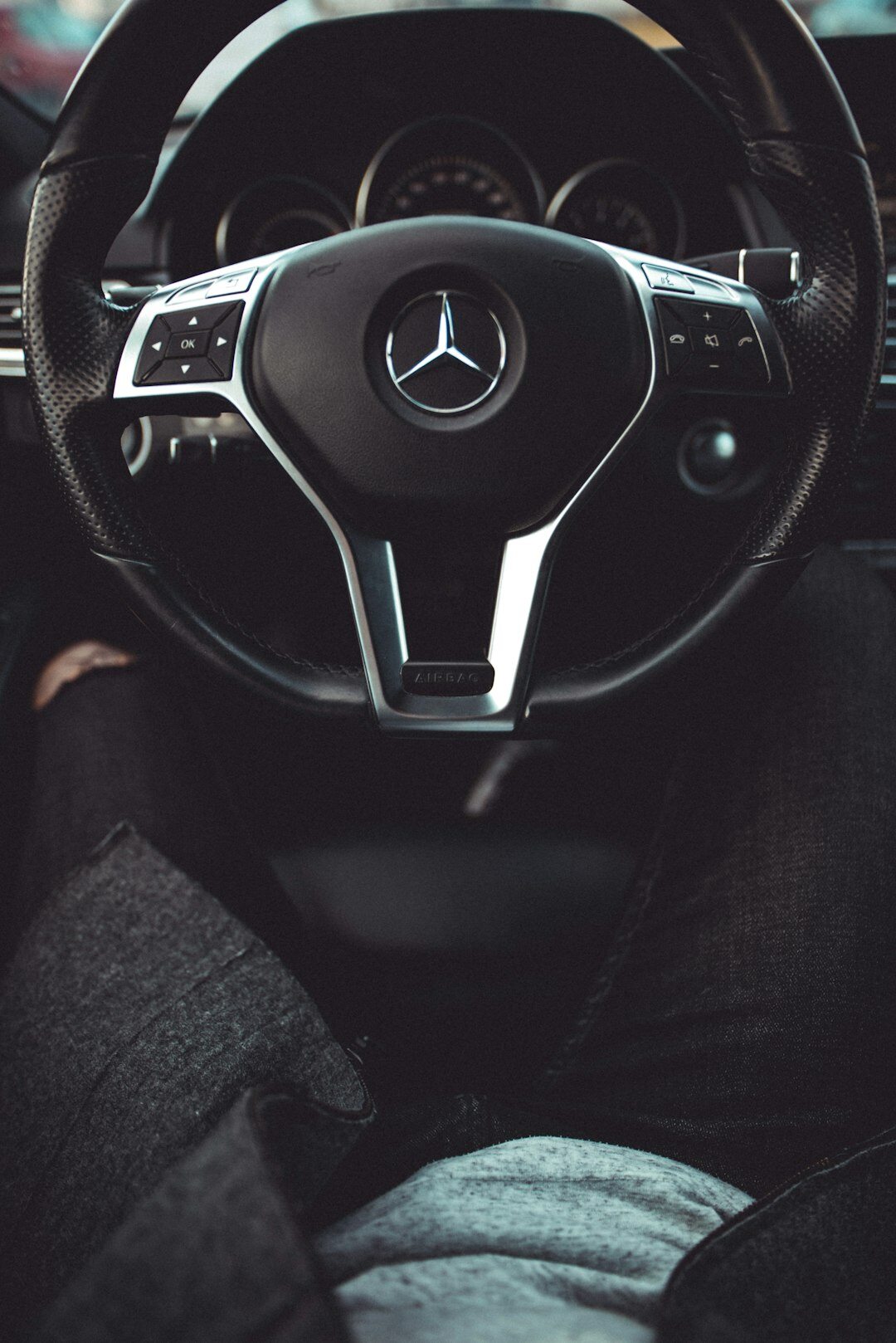 luxury car on coastal road
